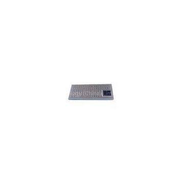 IP65 Ultrathin Coal Mine Keyboard With Ruggedized Touchpad , 80 Keys