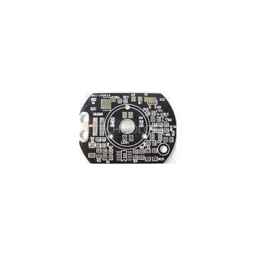 0.5mm ~ 3.0mm Round Black Double Sided Aluminium Base Double Layers Metal Core PCBs