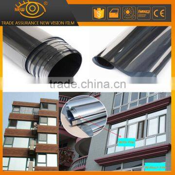 Building Solar Tint Reflective Window Glass Film One Way Vision