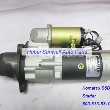 Komatsu WA500 starter 600-813-8310 S6D140 engine starter