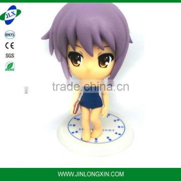 Hot sexy anime mini girl figurine, collection mini figure