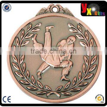 China factory custom running medals/sport medals/antique bronze medal