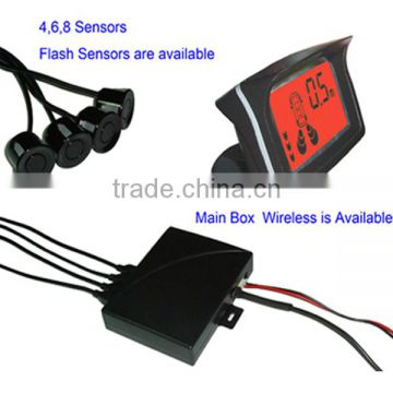 LCD Display Parking Reverse Sensor System