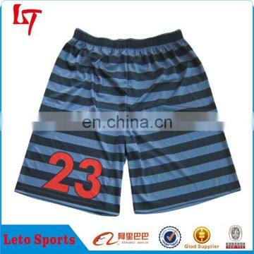 Gray Stripe Shorts Men Cotton Pyjama Twill Shorts ,korean style boys cross stripe pirate shorts