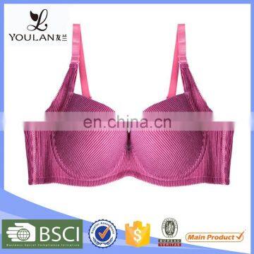 Top Sale Latest Fashion Sexy Lady Padded Push Up Sexy Girls Wear Bra