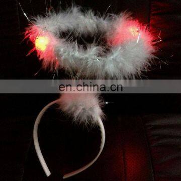 LHW-082R Halo headband with red LED light