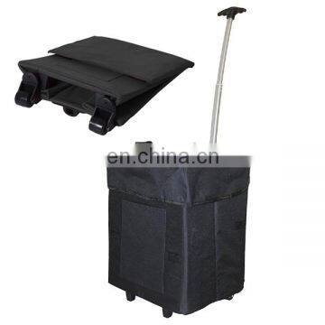 Shopping Cart Multipurpose Rolling Collapsible Utility Cart Basket