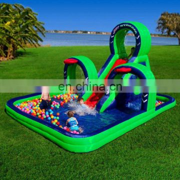 high quality Commercial grade inflatable water slide