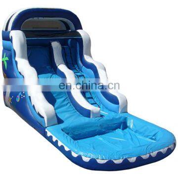 Paypal Accepted 0.55mm pvc tarpaulin inflatable water slide pool