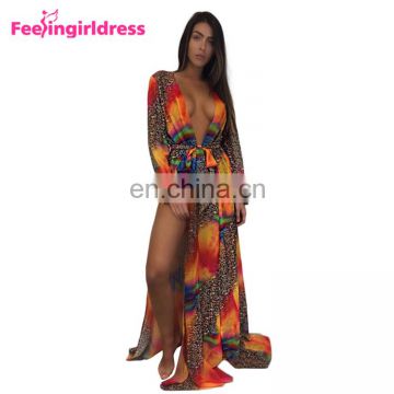 Factory Price Mix Color Long Sleeve Towel Dress Beach