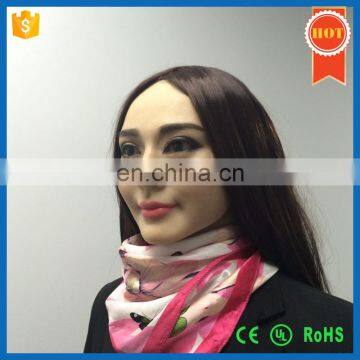 service beauty welcome worker silicon robot