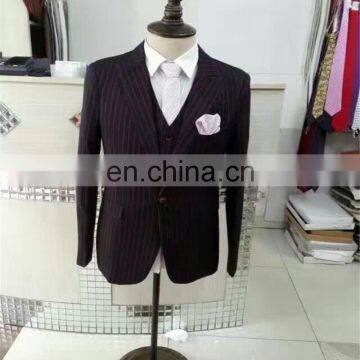 2017 Men Suits Long Sleeves Formal Dress Occasions Hot Sale