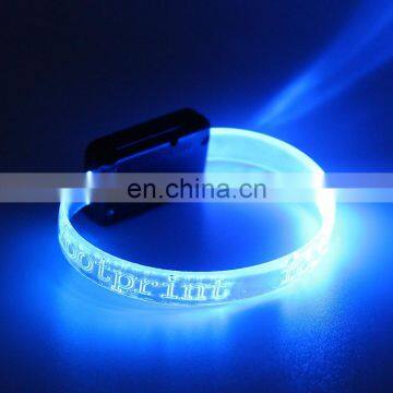 New Arrival Led Wristband Flashing Cheap Custom Wristbands Light up Custom Wristbands photo-6