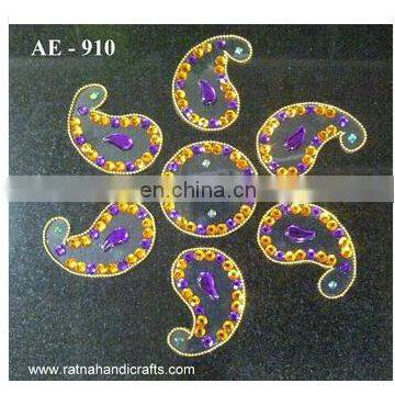 Decorative Rangoli Ambi Design