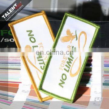 Custom Fashion Design Woven Embroidery Patches Badge for Clothings photo-3