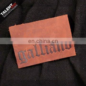 classic leather label patch