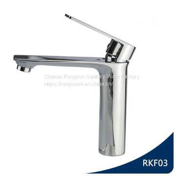 single lever in tablebasin horizontal faucet