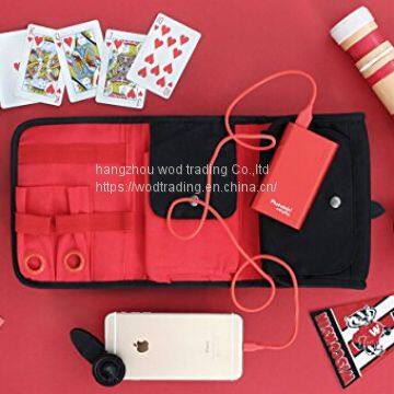 Universal travel case for small electronics and accessories