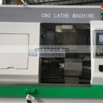 CK46D-8 5 Axis Slant Bed CNC Lathe for Sale with C Axis and Milling Tools