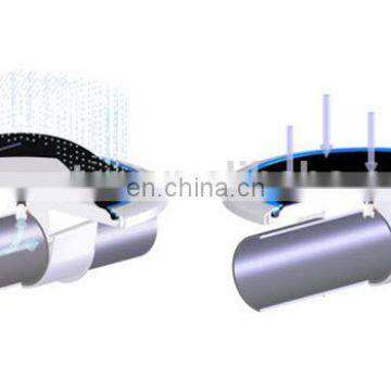 Good Anti-congestion EPDM Fine Bubble Disc Air Diffuser With Check Valve for Water Treatment and New Technology Aquaculture Farm