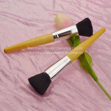Classic Synthetic Hair Flat Foundation Brush Cosmetic Brush photo-5