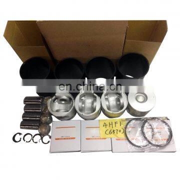 4 Cylinder Diesel Engine 4HF1 4HJ1 4HG1 Liner Kits/cylinder Sleeve/liner Set for Isuzu Npr # 8-97119-325-0 8-97176-657-0