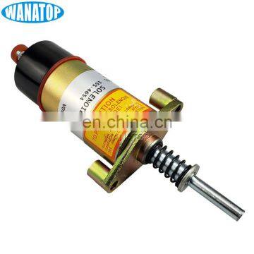 Fuel Shut Off Stop Solenoid 155-4654 for Caterpillar CAT 330 E330 Excavator 12V
