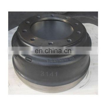 Manufacturers price 3141 heavy duty truck brake drums