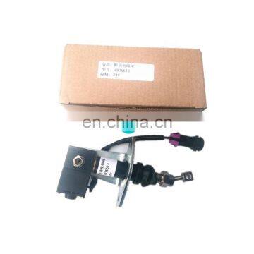 New 4935573 Fuel Shutoff Solenoid Valve DC24V For 6BT 6CT Engine photo-2