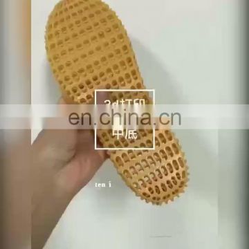 Customized Flexible Rubber Shoes Sole Plastic Sole last Making Machine 3D Printer Build size 370MM