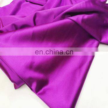 Strech silk satin fabric for dress and garment