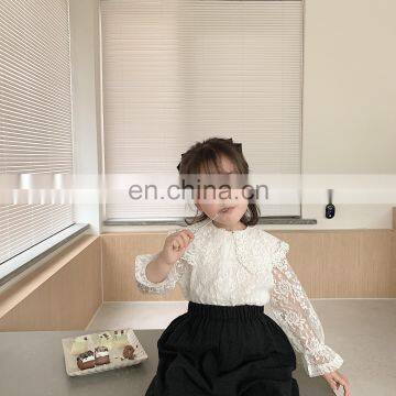 6780 Baby Boutique Clothing Girls Kids Sweet Shirt Long Sleeve Lace Blouse photo-6
