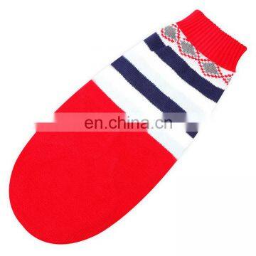 Turtleneck Pet Dog Sweater Knitwear Pullover Large Dog Knit Sweater photo-3