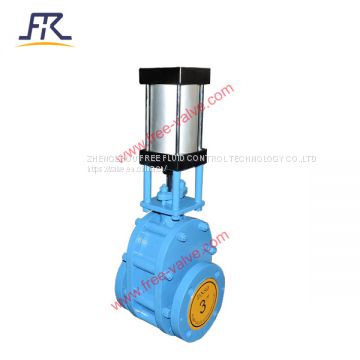 Ceramic gate valve