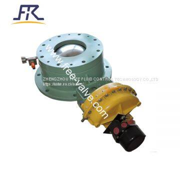DN200 Ball Type Pneumatic Dome Valve for Coal Power Plant Fly Ash System photo-3