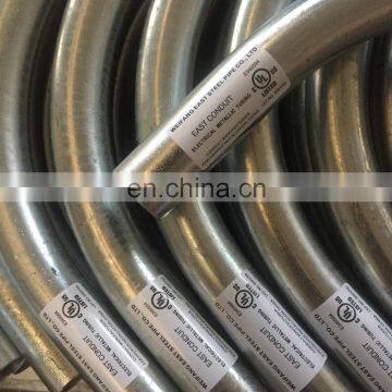 hot dip galvanized emt 90 deg elbow supplies