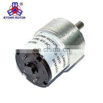 37mm 24v 12v dc Electric Gearbox Motor 15rpm for Water Meter Valve photo-4
