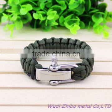 Stainless Steel Material Mini Shackle Adjustable Shackle for Paracord Bracelet photo-5