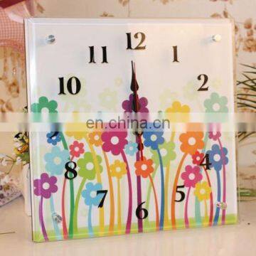 ROCKY Tempered Frameless Glass Wall Clock photo-5