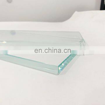 Super White Tempered Ultra Clear Low Iron Glass in Building