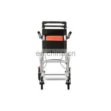 Medical Device Lightweight Manual Transport Aluminum Folding Wheelchair for Elderly photo-4