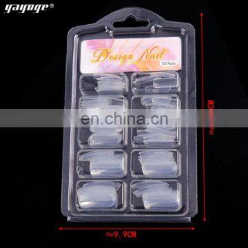 Nails Salon Professional Products Short Square Well Edge Nail Tips