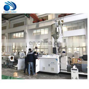 Plastic HDPE PP PVC Water / Electric Supply Pipe Tube Machine Extrusion Line photo-2
