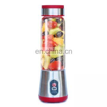 BPA Free Portable Travel Sports Bottle Ice Fruit Juice Mixer Grinder Electric Vacuum Commercial Blender with USB