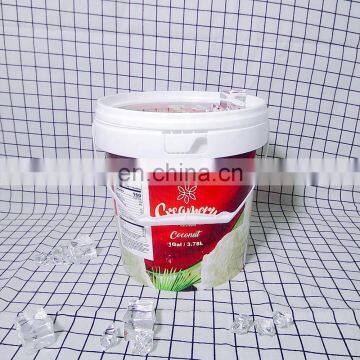 Food Grade 1 Gallon Plastic Bucket for Ice Cream Sauce Powder photo-5