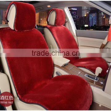 Customized Size and Color Faux Fur Sheepskin Car Seat Cover With EXW Price photo-5