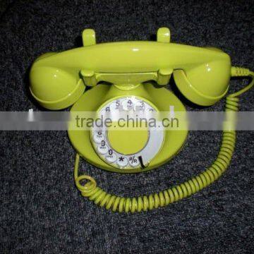 Old fashioned rotary telephone