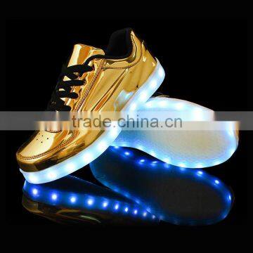 2016 Casual Luminous Shoes Led Women Fashion Simulation LED Shoes Colors