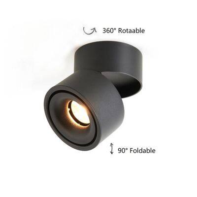 360° Rotaable Surface Design Ceiling Led Spot Down Light photo-3