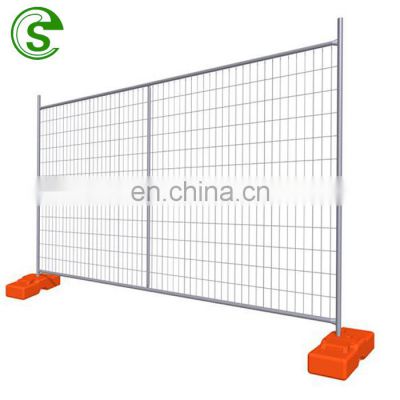 Outdoor security fence powder coated removable fence manufacture used fence panels